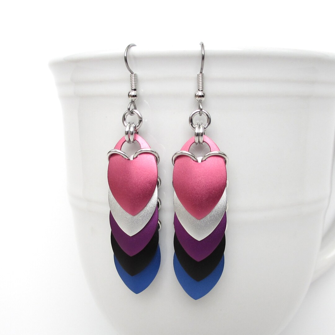 Flag Stripe Earrings Flag Stripe Earrings